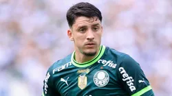 Piquerez em ação com a camisa do Palestra. Foto: Marcello Zambrana/AGIF