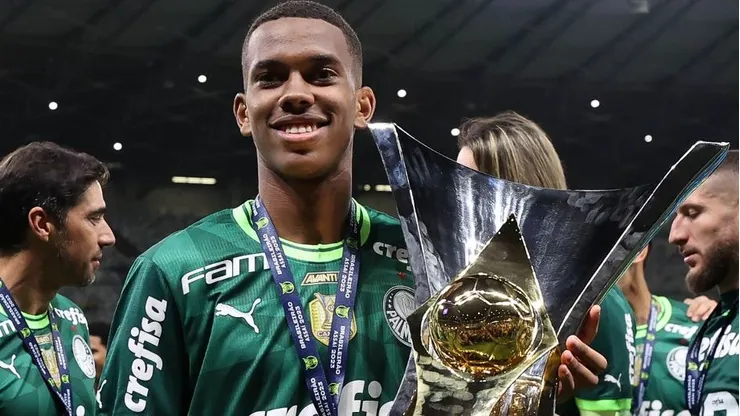 Foto: Cesar Greco/Palmeiras - Estevão falou sobre futuro