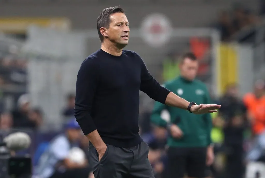 Atual técnico do Benfica, Roger Schmidt. Foto: Marco Luzzani/Getty Images)