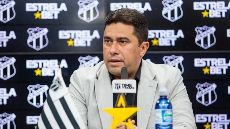 Foto: Felipe Santos/Ceará SC - João Paulo Silva, presidente do Ceará