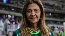 Foto: Gilson Lobo/AGIF - Leila Pereira na partida em que o Palmeiras se sagrou Campeão Brasileiro