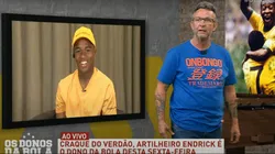 Endrick trollou Neto ao vivo na Band em edição desta 6ª do Os Donos da Bola - Foto: Reprodução/Band