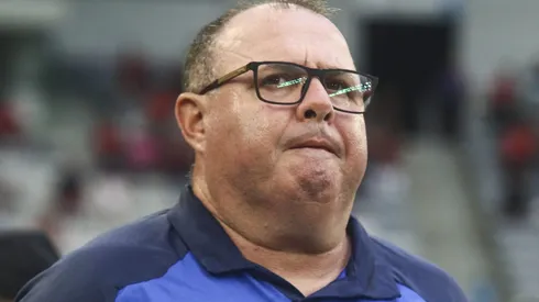 Torcida do Santos opina após pronunciamento do Marcelo Fernandes - Foto: Gabriel Machado/AGIF