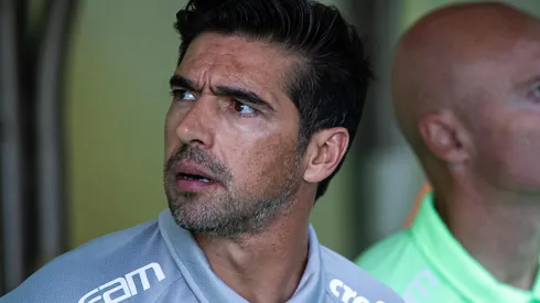 MG - BELO HORIZONTE - 30/07/2023 - BRASILEIRO A 2023, AMERICA-MG X PALMEIRAS - Abel Ferreira tecnico do Palmeiras durante partida contra o America-MG no estadio Independencia pelo campeonato Brasileiro A 2023. Foto: Fernando Moreno/AGIF