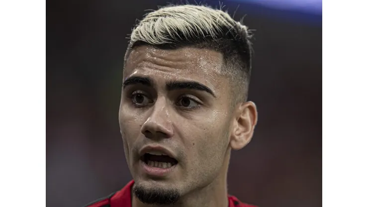 Andreas Pereira, ex-jogador do Flamengo, durante partida contra o Cuiaba no estadio Maracana pelo campeonato Brasileiro A 2021. Foto: Jorge Rodrigues/AGIF