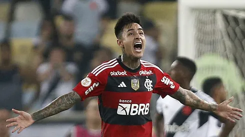 Pulgar em ação pelo Flamengo. Foto: Wagner Meier/Getty Images