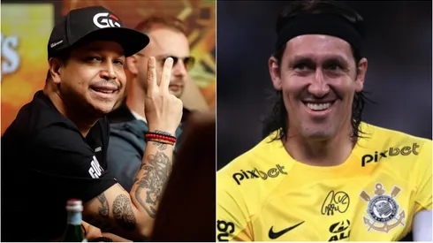 A camisa autografada do goleiro Cássio agora está com Felipe Mojave