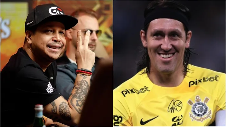 A camisa autografada do goleiro Cássio agora está com Felipe Mojave