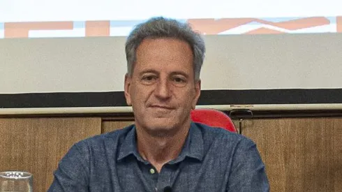 Rodolfo Landim é presidente do Flamengo Foto: Paula Reis / Flamengo