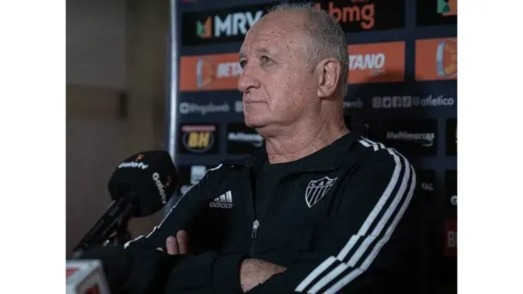 Foto: Pedro Souza/ Atlético-MG - Felipão, técnico do Atlético-MG
