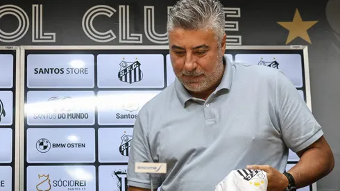 Alexandre Gallo fala sobre desempenho ruim do Santos na Vila -Foto: Fernanda Luz/AGIF