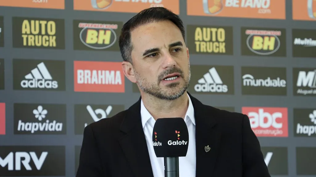 Rodrigo Caetano, diretor de futebol do Atlético-MG - Foto: Bruno Sousa / Atlético