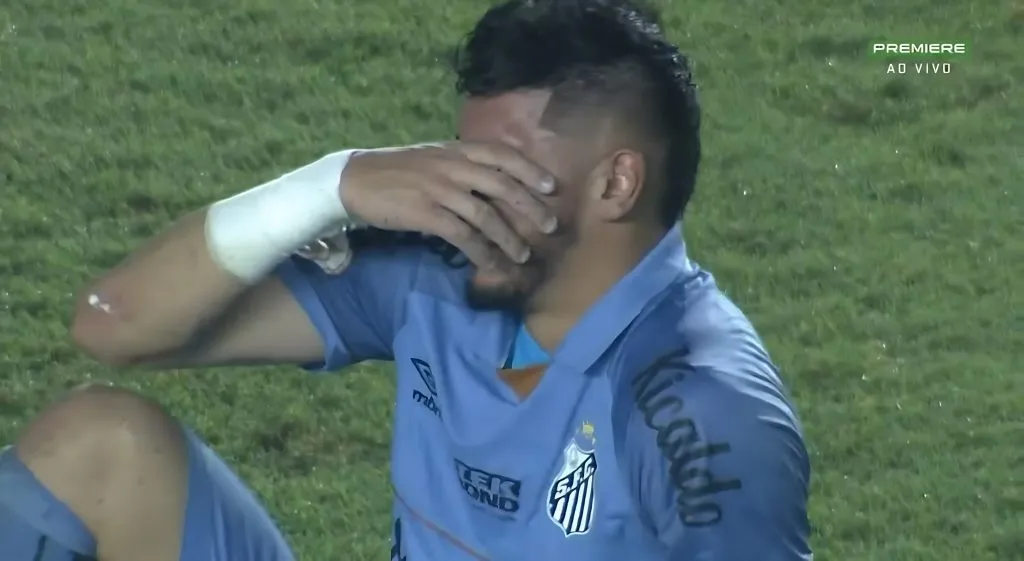 João Paulo, goleiro do Santos - Foto: Premiere 