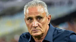 Tite tecnico do Flamengo durante partida contra o Atletico-MG no estadio Maracana pelo campeonato Brasileiro A 2023. Foto: Thiago Ribeiro/AGIF