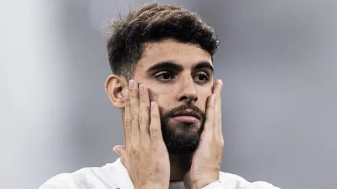 Foto: Abner Dourado/AGIF - Yuri Alberto tenta lance inusitado em vitória do Corinthians contra o Coritiba