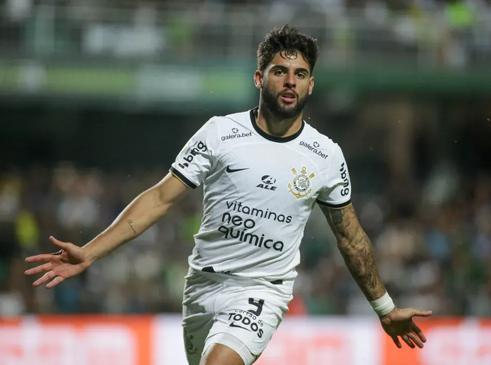 Yuri Alberto em ação pelo Corinthians, pelo Brasileiro – Foto: Rodrigo Coca/Agência Corinthians