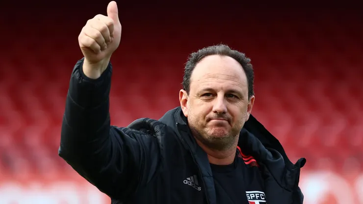 Rogerio Ceni tecnico do Sao Paulo durante partida contra o America-MG no estadio Morumbi pelo campeonato Brasileiro A 2022. Marcello Zambrana/AGIF