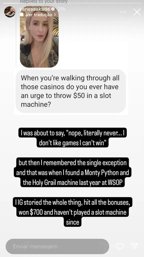 Reprodução Instagram @vanessakade