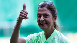 Leila Pereira presidente do Palmeiras no estadio Arena Allianz Parque antes da partida entre Palmeiras e Fluminense pelo campeonato Brasileiro A 2023. Fabio Giannelli/AGIF