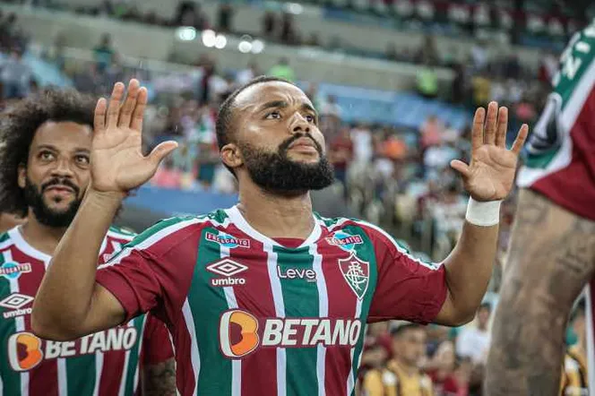 Samuel Xavier em ação pelo Fluminense – Foto: Marcelo Gonçalves/FFC