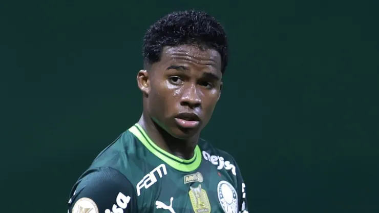 Endrick em jogo pelo Palmeiras - Foto: Marcello Zambrana/AGIF