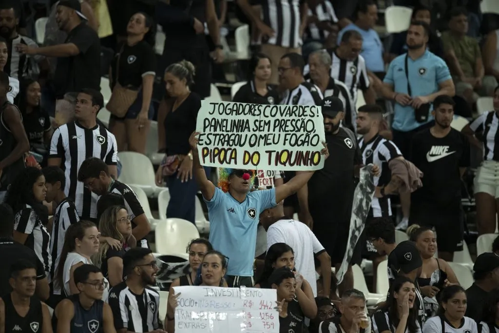 Torcida do Botafogo: Foto: Jorge Rodrigues/AGIF