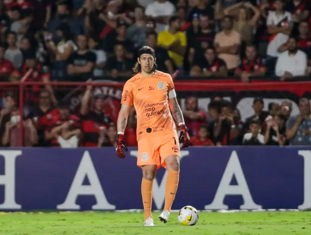 Cássio, goleiro do Corinthians, na temporada de 2023 – Foto: Rodrigo Coca/Agência Corinthians