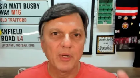 Mauro Cezar Pereira fala sobre renovação de jogador no Flamengo. Divulgação/ Canal do YouTube