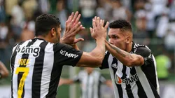 Atacantes do Atlético são destaques da campanha do Galo (Foto: Gilson Junio/AGIF)