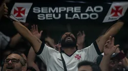 Torcida do Vasco durante partida contra America-MG no estadio Independencia pelo campeonato Brasileiro A 2023. Foto: Fernando Moreno/AGIF