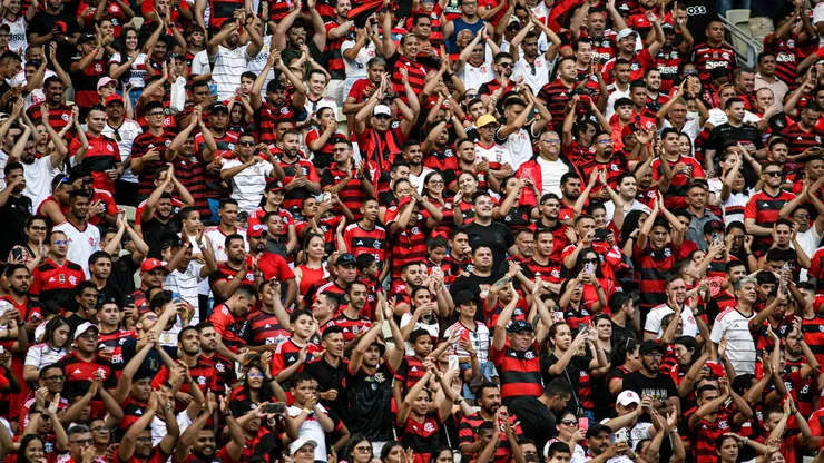 Torcida do Flamengo. Foto: Kely Pereira/AGIF
