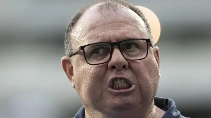 Marcelo Fernandes tecnico do Santos durante partida contra o Botafogo no estadio Engenhao pelo campeonato Brasileiro A 2023. Jorge Rodrigues/AGIF