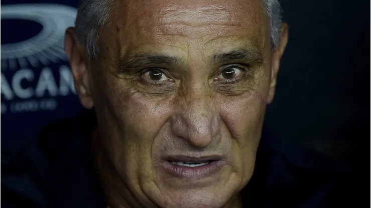 Tite tecnico do Flamengo durante partida contra o Atletico-MG no estadio Maracana pelo campeonato Brasileiro A 2023. Foto: Alexandre Loureiro/AGIF