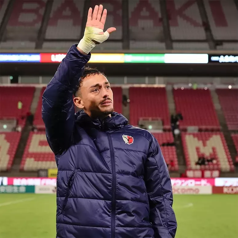 Diego Pituca se despede do Kashima Antlers – Foto: Divulgação/Instagram