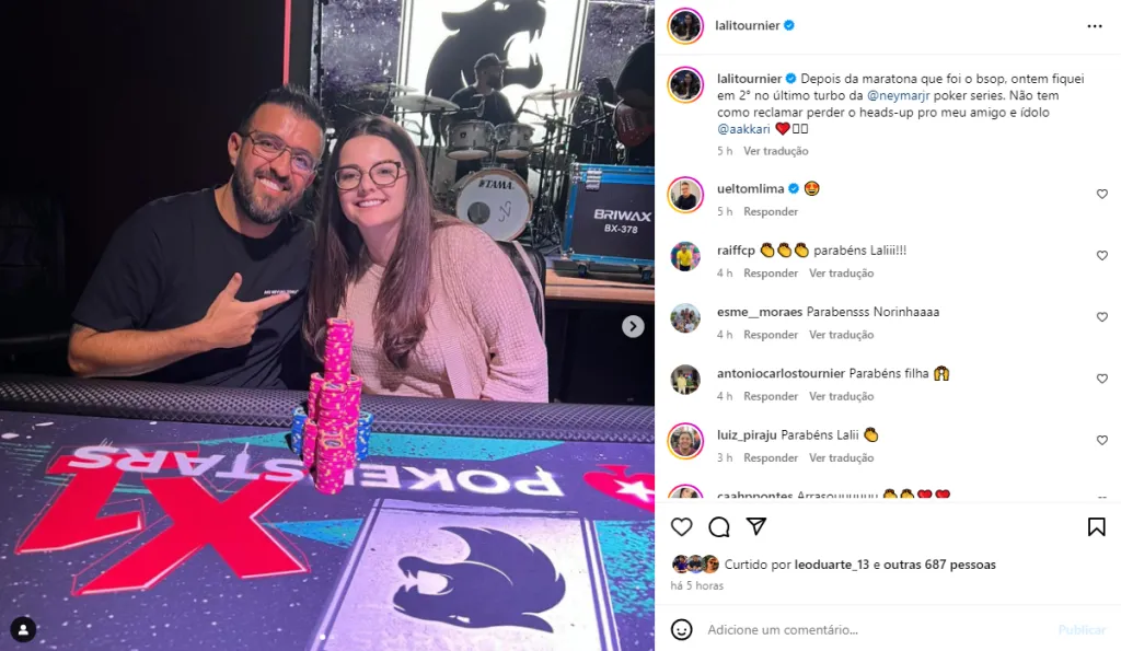 Foto: Reprodução Instagram @lalitournier