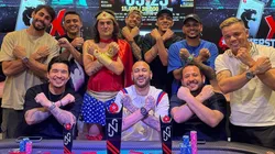 Os amigos de Neymar fizeram "a festa" no poker