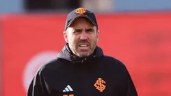 Foto: Ricardo Duarte/Internacional - Eduardo Coudet deve contar com retorno de volante contra o Botafogo