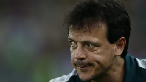 Fernando Diniz em jogo do Fluminense. Foto: Wagner Meier/Getty Images.