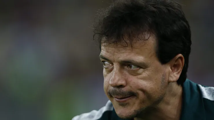 Fernando Diniz em jogo do Fluminense. Foto: Wagner Meier/Getty Images.