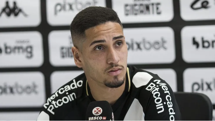 Foto: Daniel RAMALHO/VASCO - Apresentacao Praxedes no CT Moacyr Barbosa em 27 de julho de 2023.
