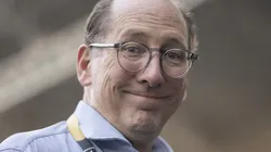 John Textor, dono da Saf do Botafogo, antes da partida contra o Cruzeiro no estadio Engenhao pelo campeonato Brasileiro A 2023. Foto: Jorge Rodrigues/AGIF