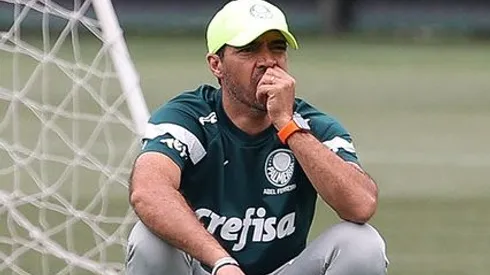 Abel começou a segunda-feira (4) com problema para administrar na reta final do Brasileirão - Foto: Cesar Greco/Palmeiras/by Canon