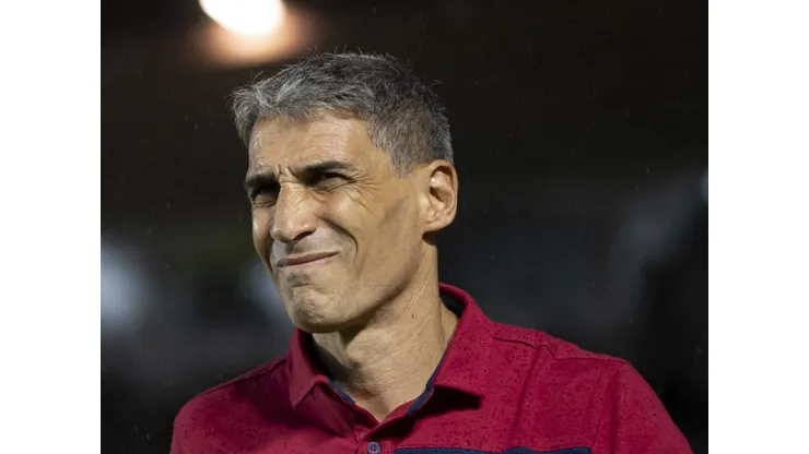Juan Pablo Vojvoda, técnico do Fortaleza, durante partida contra o Vasco no estadio Sao Januario pelo campeonato Brasileiro A 2023. Foto: Jorge Rodrigues/AGIF