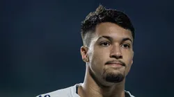 Marcos Leonardo é criticado por ídolo do Santos. Foto: Isabela Azine/AGIF