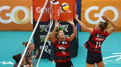 Sesc Flamengo vem de vitória sobre o Fluminense. Foto: Gilvan de Souza / CRF