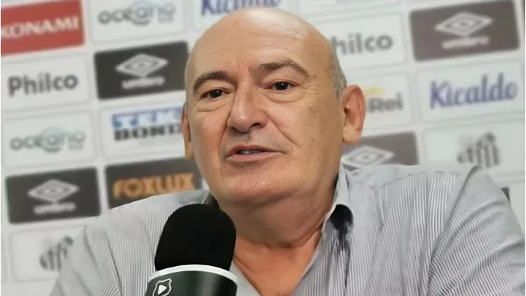 Rueda é o atual presidente do Santos Foto: Guilherme Kastner / Santos FC