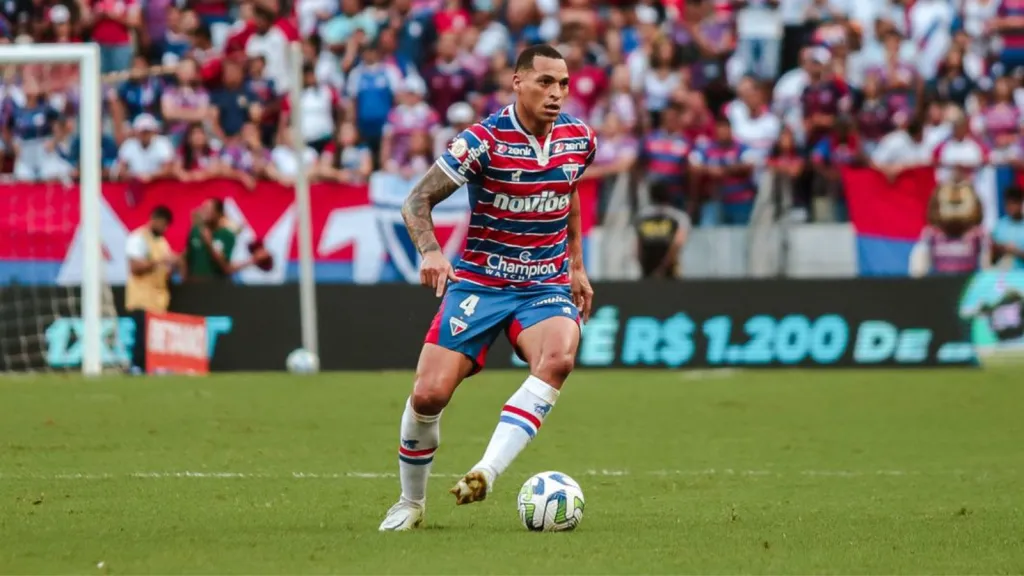 Foto: Mateus Lotif/Fortaleza EC – Titi em partida pelo Fortaleza