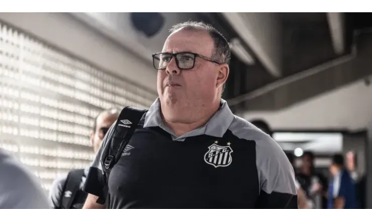 Fotos: Raul Baretta/ Santos - Marcelo Fernandes, técnico do Santos