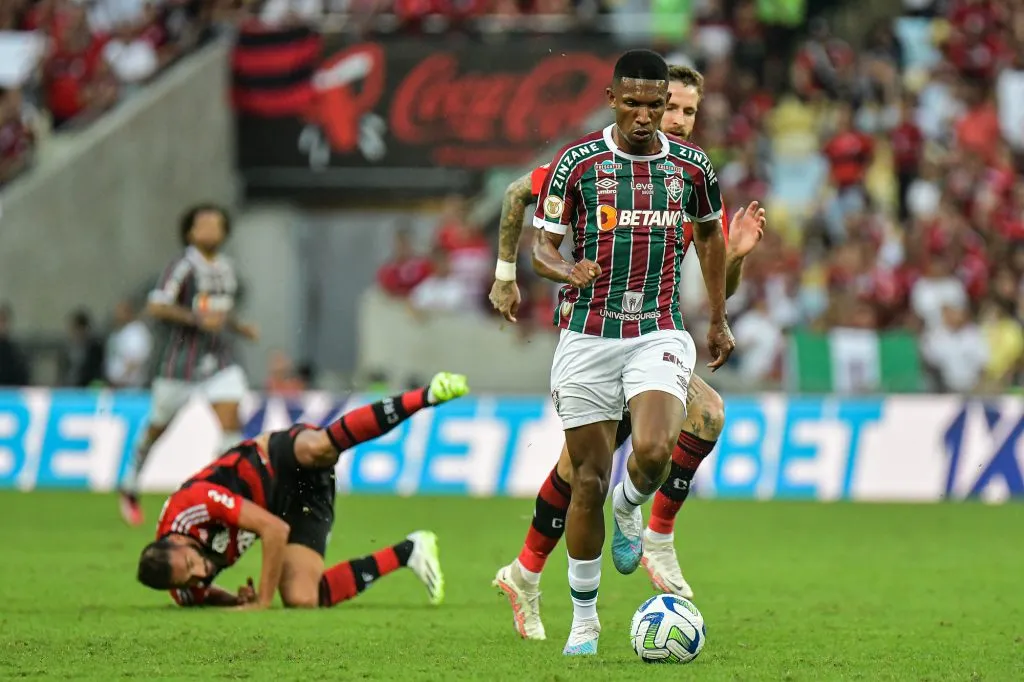 Lelê pode ter feito sua última partida pelo Flu. Foto: Thiago Ribeiro/AGIF