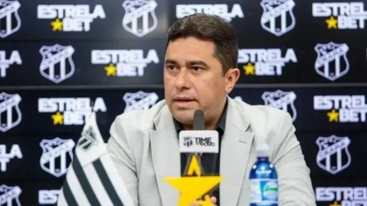 Foto: Felipe Santos/Ceará – João Paulo Silva, presidente do Ceará